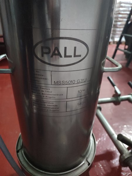 Sistema de microfiltración sin bomba, marca Pall, modelo MSS5010 G31J.