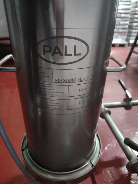 Sistema de microfiltración sin bomba, marca Pall, modelo MSS5010 G31J.