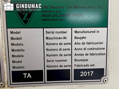 &#x27a4; Venta de CMZ TA 15 Y usados | gindumac.com