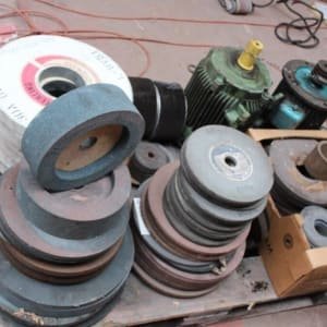 Item grinding wheels + motors