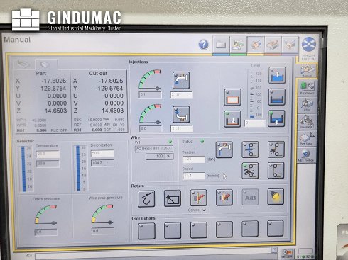 &#x27a4; AgieCharmilles usado Agiecut Classic V3 | Electroerosión por hilo.