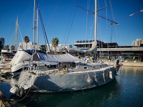 Velero de viaje de 11,30 m de eslora