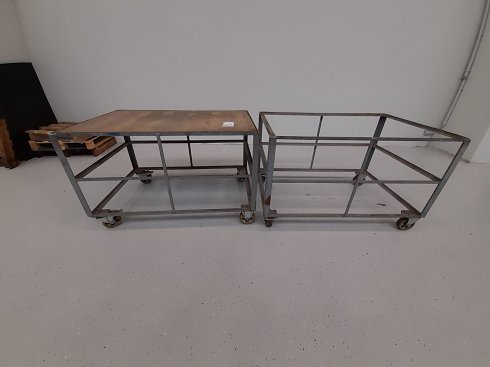 Rolling carts 2 pcs.