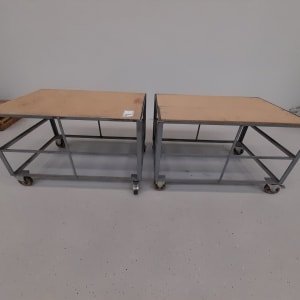 Rolling carts 2 pcs.