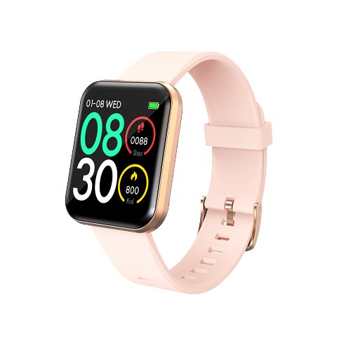 1Unidad LENOVO SMART WATCH E1 PRO PINK