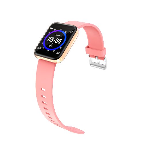 1Unidad LENOVO SMART WATCH E1 PRO PINK