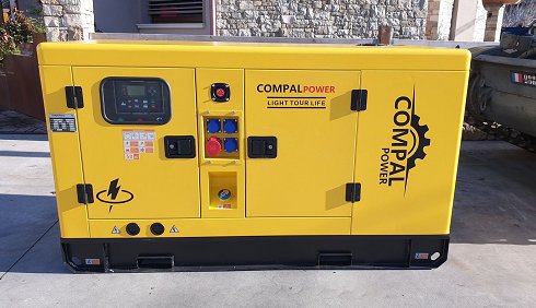 COMPAL POWER VG-R30 Diesel-Electric Generator 30kW (4 elementos disponibles)