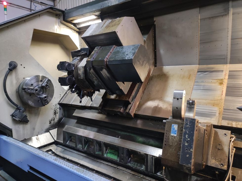 Torno cnc motorizado eje "y" 3.000 entre puntos