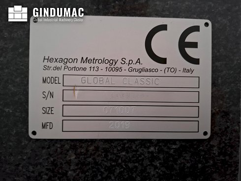 &#x27a4; Venta de MMC usadas GLOBAL CLASSIC de Hexagon | gindumac.com