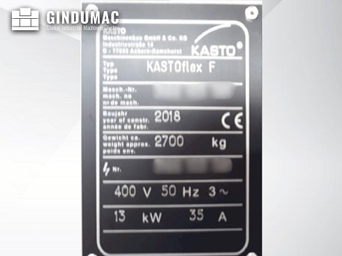 &#x27a4; KASTO flex F usado - 2018 - Venta | gindumac.com