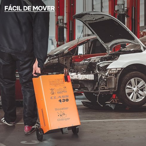 Arrancador y Cargador automático de baterías multifunción 12V/24V (Nuevo)