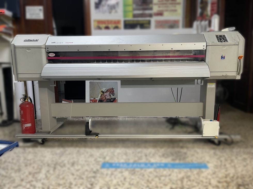 Ploter mutoh 1624x + ploter de corte graphtec ce6000-120