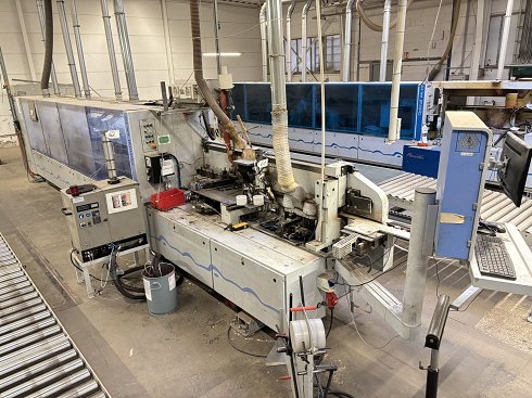 HOMAG Optimat KAL 310/8/A20/S2 Edge banding machine with SCHUGOMA KANTENKING