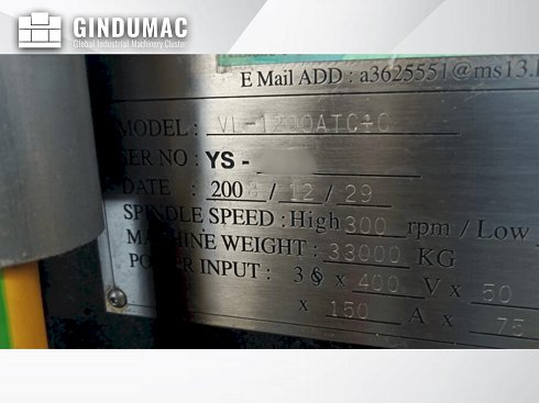 &#x27a4; Venta de YU SHINE YS-VL-1200 ATC+C usados | gindumac.com