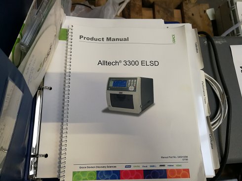 Detector de dispersión de luz evaporativa Alltech ELSD 3300