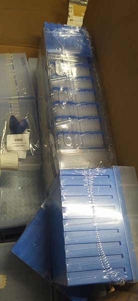 3 Pipetas 8 canales RANINI Pipet Line XLS con accesorios - NUEVO