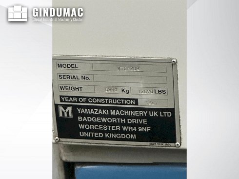 &#x27a4; Venta de Mazak VTC - 20B usados | gindumac.com