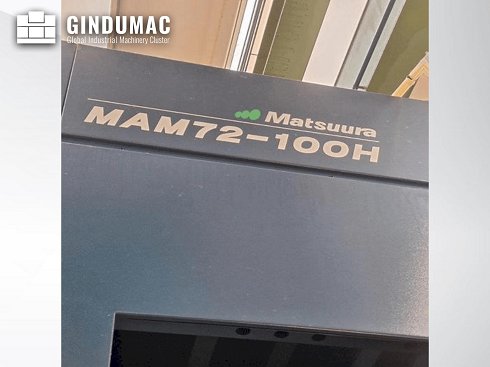 &#x27a4; Venta de Matsuura MAM 72-100H usados | gindumac.com