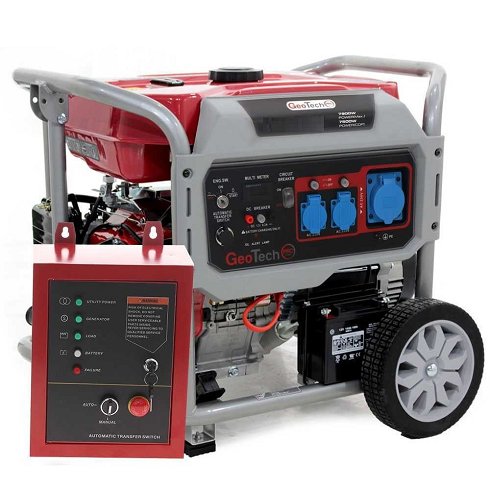 Generador Electrico Gasolina Monofasico 7,9KW con ATS Arranque Automático (Nuevo)