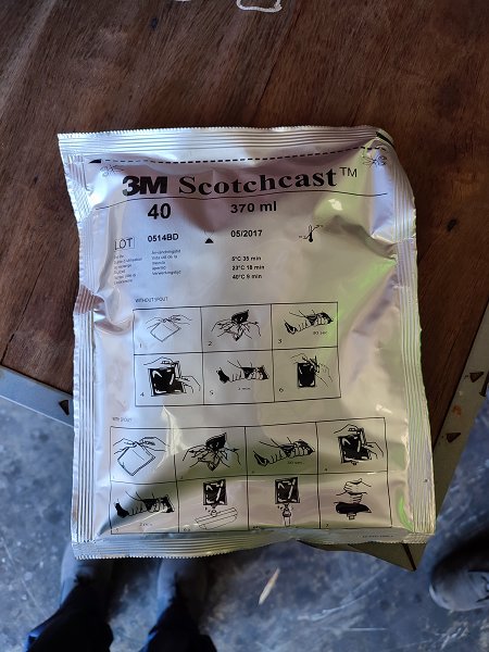 kit de empalme (Splicing Kit) 3M Scotchcast.