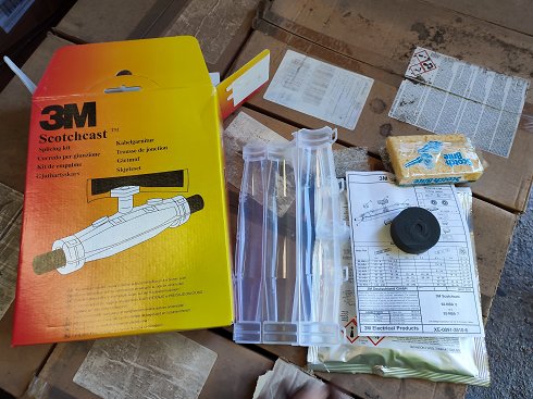 kit de empalme (Splicing Kit) 3M Scotchcast.