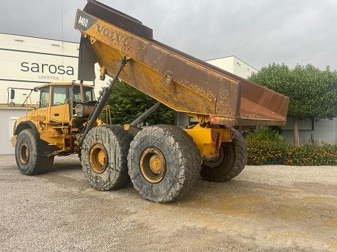 DUMPER ARTICULADO VOLVO A40D