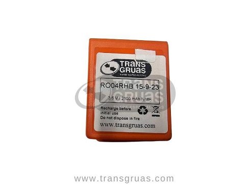 Batería compatible HBC 2100 mAh radiomando grúa