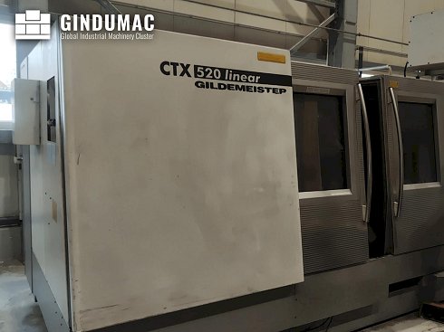 ➤ Torno horizontal Gildemeister CTX 520 linear usado