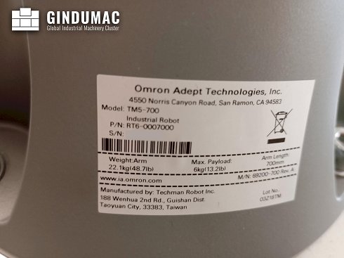 &#x27a4; OMRON TM5-700 Usado - Brazo Robot En Venta | gindumac.com