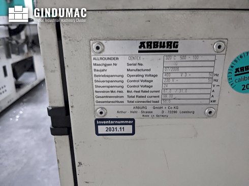 &#x27a4; Venta de Arburg 320 C 500-100 usados | gindumac.com