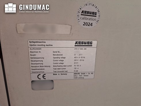 &#x27a4; Venta de Arburg 470 H 1000-290 usados | gindumac.com