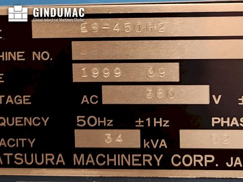 &#x27a4; Venta de Matsuura ES-450HII PC5 usados | gindumac.com