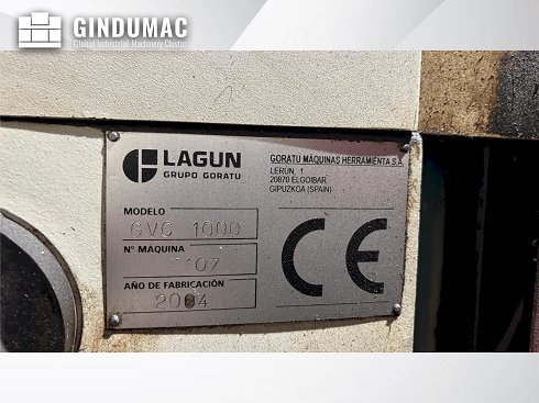 &#x27a4; Venta de LAGUN GVC 1000 usados | gindumac.com