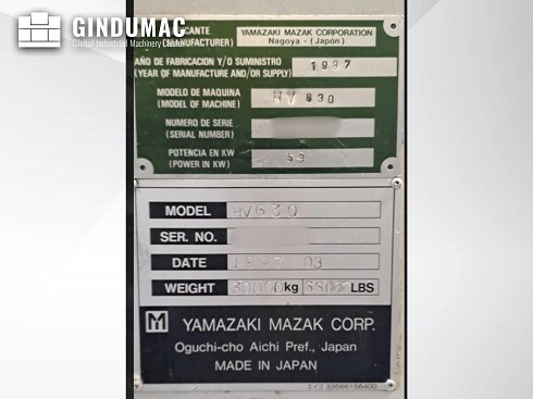 &#x27a4; Venta de Mazak HV-630 usados | gindumac.com