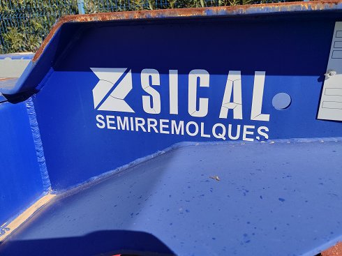 Semirremolque portacontenedores SICAL Mod. SS3PE - Matricula R6020BCV (2024-V-59001)