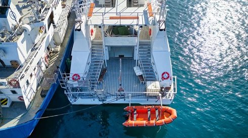 Catamaran à voile de 34,00 m de eslora