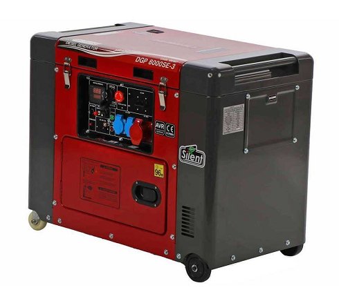 Generador Electrico Diesel Isonorizado Monofasico y Trifasico de 6000W (Nuevo)