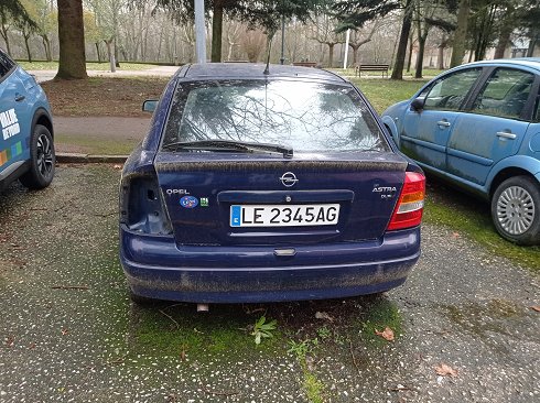 Opel Astra 2.0 Dti - Matrícula LE2345AG (2024-V-60813)