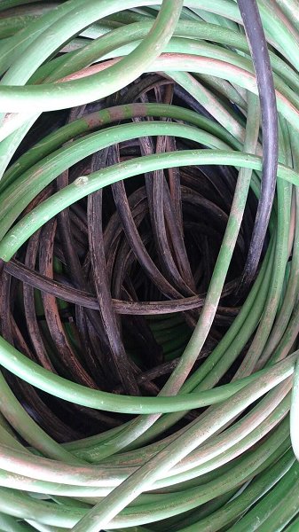 425 kgs de cable de cobre