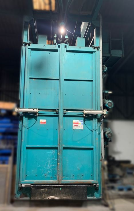 Granalladora de gancho