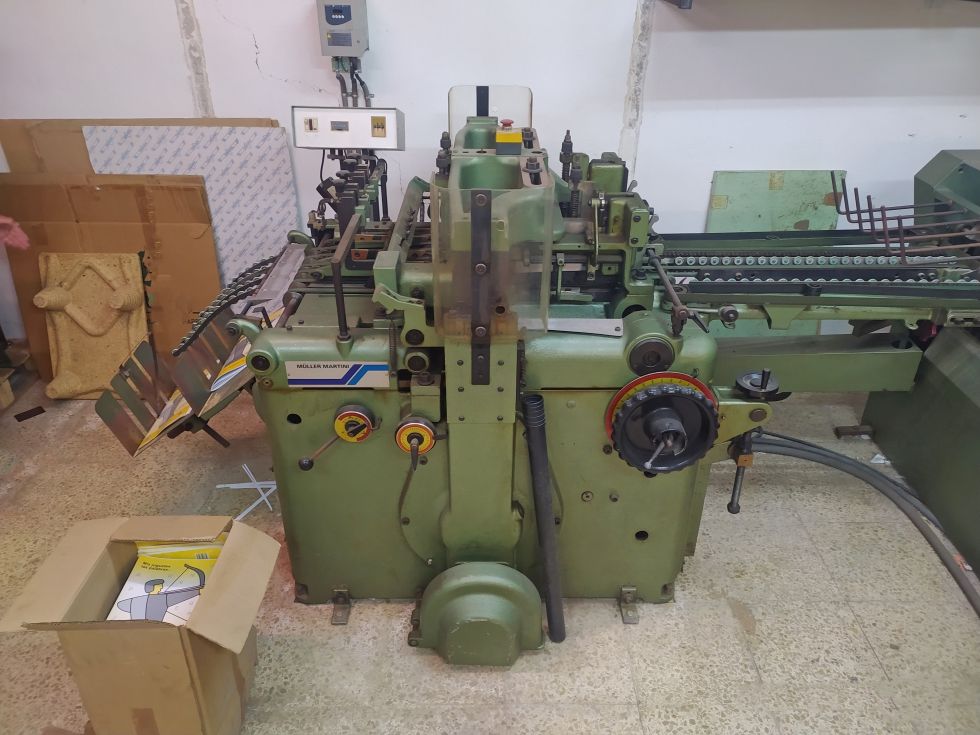 tren de cosido Muller Martini