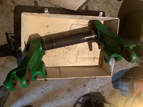 JOHN DEERE Brat - set r�gido tractor john deere