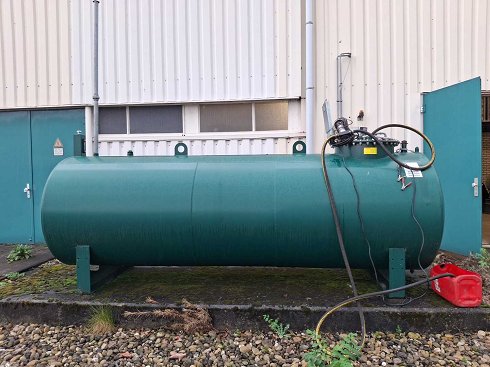 Contenedor de combustible TAB