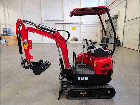 FREUTEK EKN0015 Mini-Excavadora Di�sel de Alta Resistencia 8,6 kW