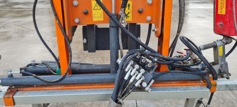 Barras herbicida frontales dos lados