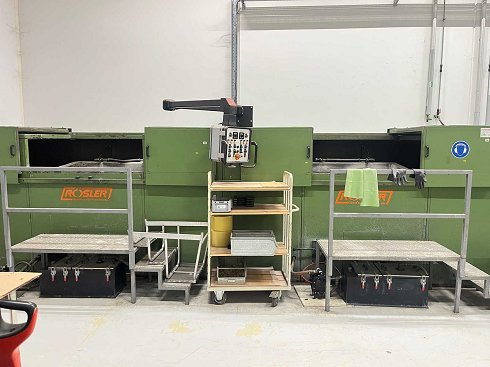M�quina de molienda en masa R�SLER R1100/1300 ZS15 de 1990