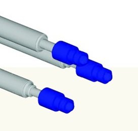 Cilindro hidráulico Ferry de 3.000x20mm de 3 rodillos para calderería pesada