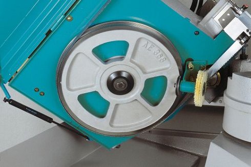 Sierra de cinta semiautomática BS-350/SHI
