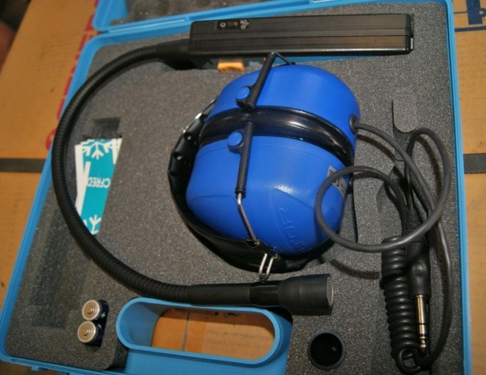 Detector de fugas de aire por ultrasonido