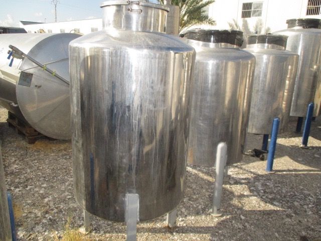 Deposito de acero inoxidable de 500 litros